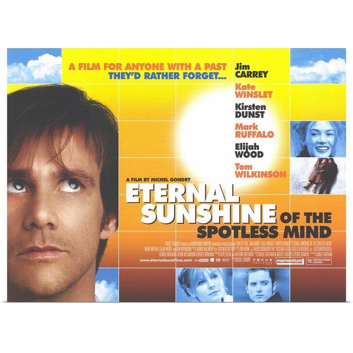 "Eternal Sunshine of the Spotless Mind (2004)" Poster Print - Multi