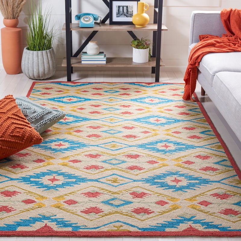 SAFAVIEH Handmade Four Seasons Everly Floral Rug
