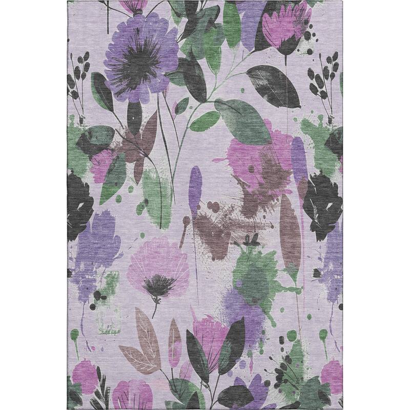 Premium Washable Super Soft Floral Mayfield Rug