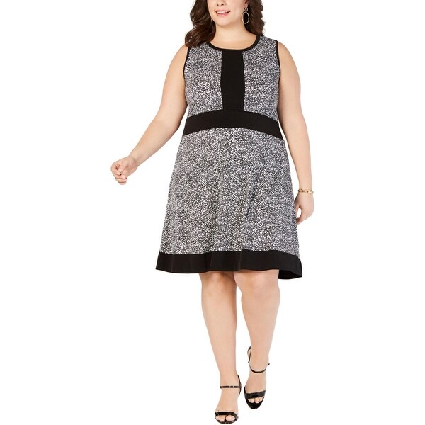 black a line work dress