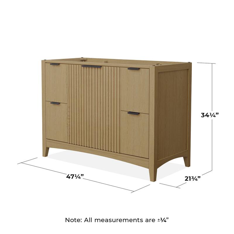 Wyndham Collection WCF9191-48S-CXSXXMXX Palmilla 48" Single Free