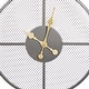 preview thumbnail 5 of 6, Brown Wooden Decorative Wall Clock - 40 x 4 x 40