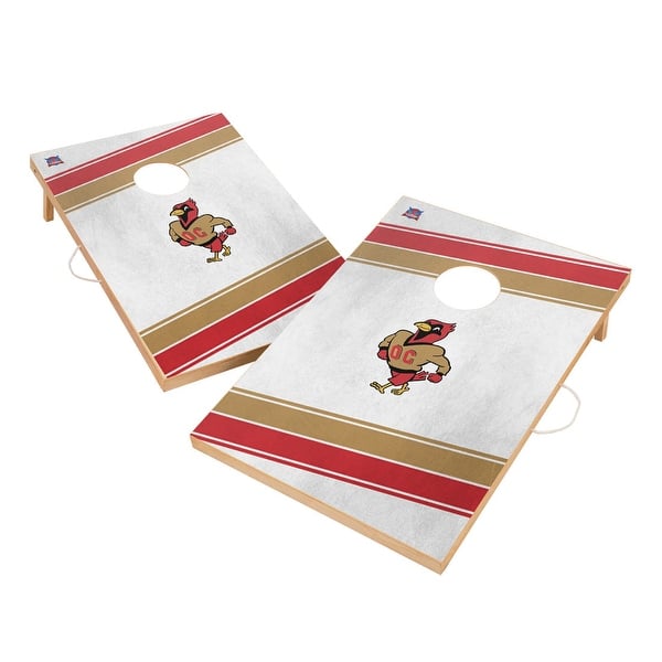 slide 2 of 5, Otterbein University Cardinals Regulation 2x4 Cornhole Set