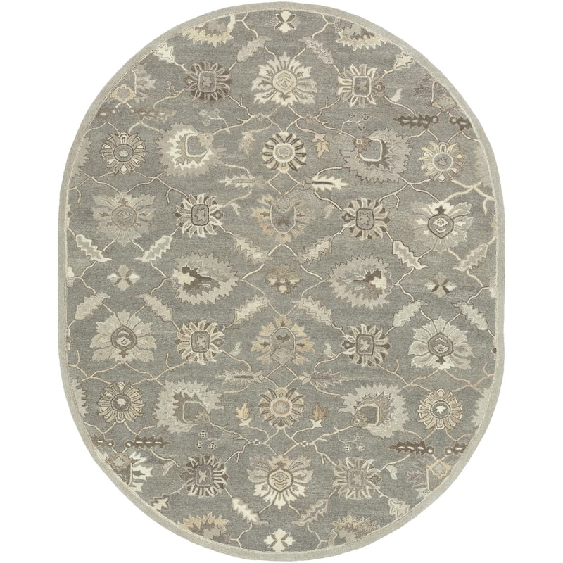Livabliss Caesar Transitional Border Area Rug