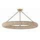 preview thumbnail 3 of 4, Crystorama Lighting Group OAK-7538_CEILING Oakley 8 Light 32" Wide LED
