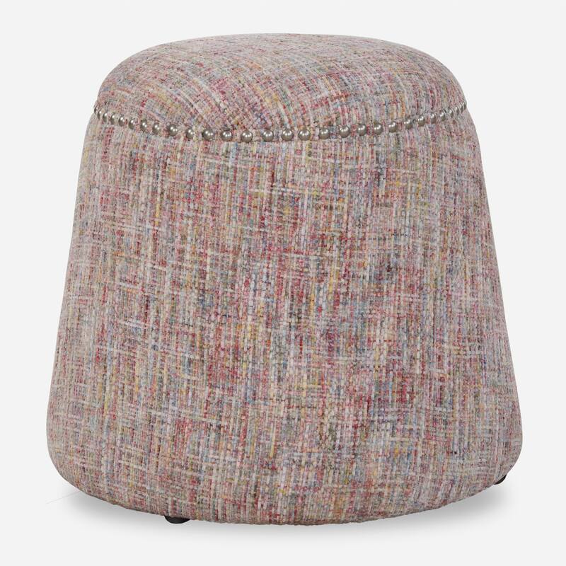 Uttermost 23834 Gumdrop 19" Wide Polyester Standard Ottoman - Confetti