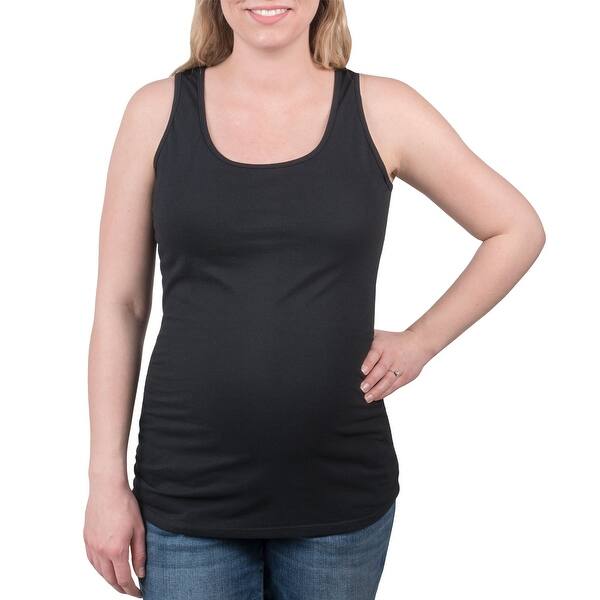 Shop Red White And Blue Stars Women S Maternity Tank Top
