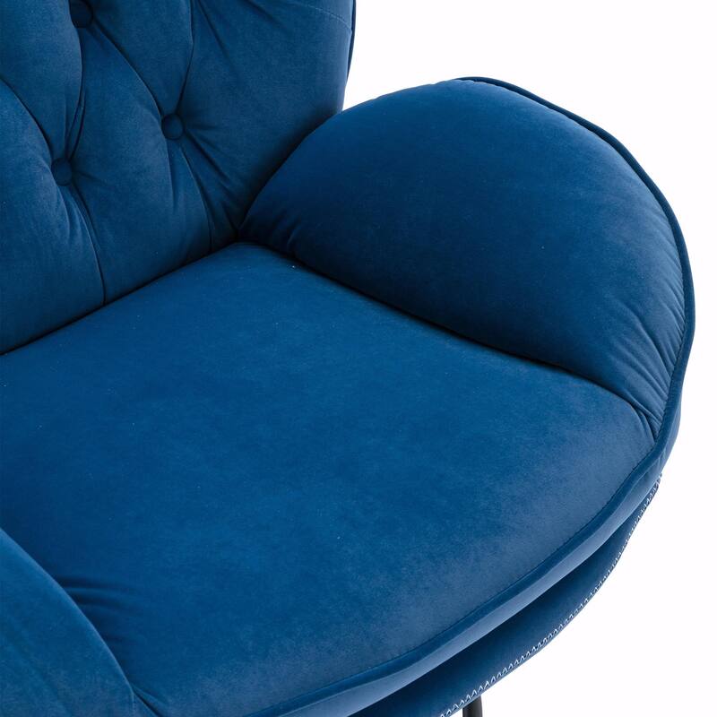 TV Chair Accent Chair for Living Room with Ottoman