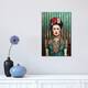 iCanvas "Frida" by Giulio Rossi Canvas Print - 18x12x1.5