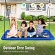 preview thumbnail 25 of 45, Goplus 700lb Giant 60'' Platform Tree Swing Outdoor w/ 2 Hanging - See details