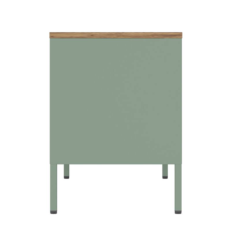 Manhattan Comfort Landen 47" Metal Storage Cabinet