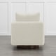 preview thumbnail 41 of 67, Spruce & Spring Rebecca Swivel Accent Chair Armchair with Back Cushion