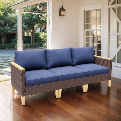 Outdoor Sectional Sofa Set With Cushion