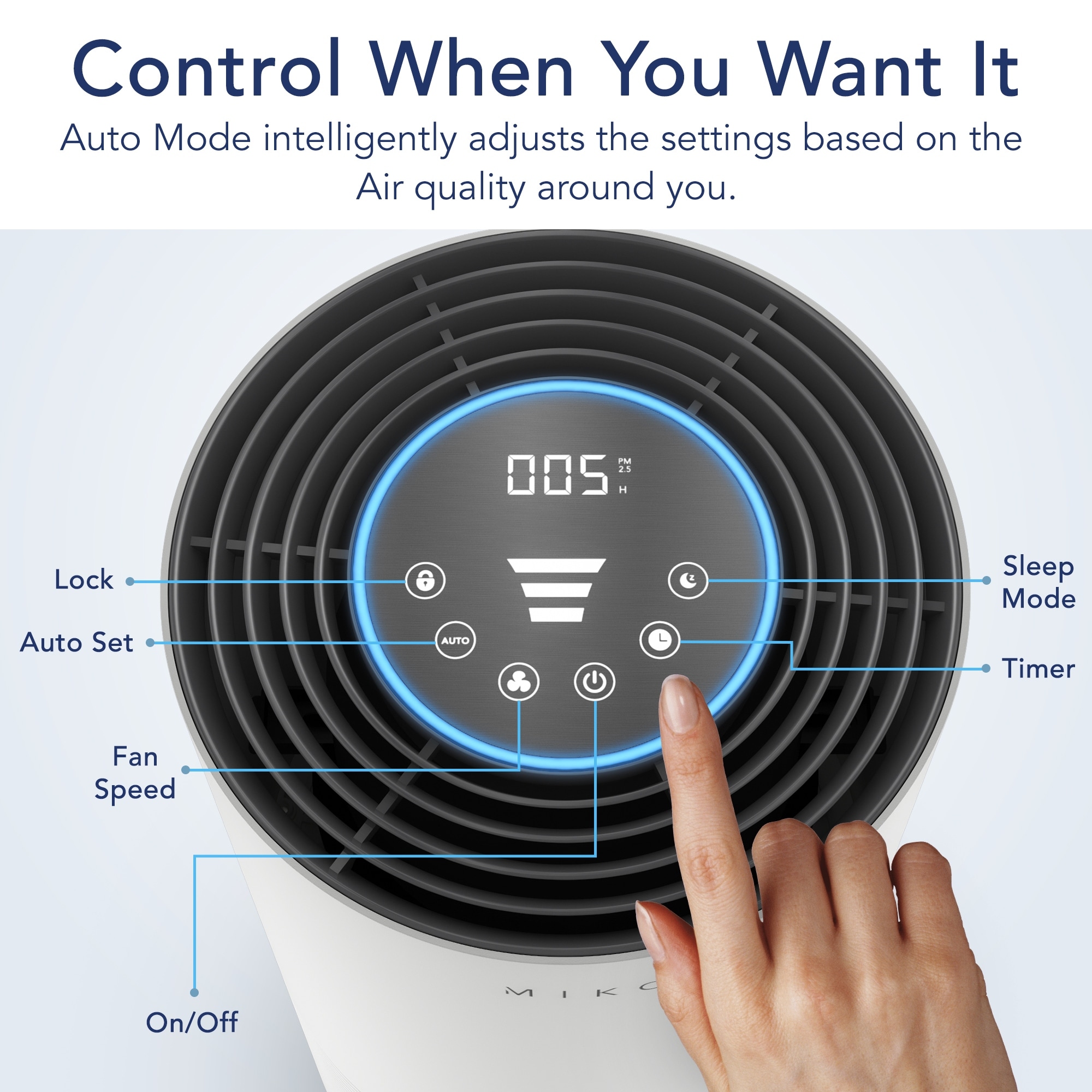Miko air purifier instructions deals