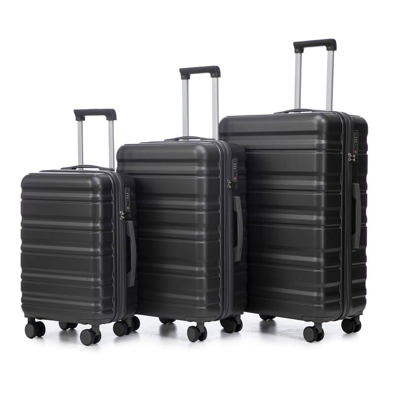 Fashion Luggage Lightweight Luggage, 3-Piece Set with Universal Wheels and Telescopic Handle, for Boarding and Travel
