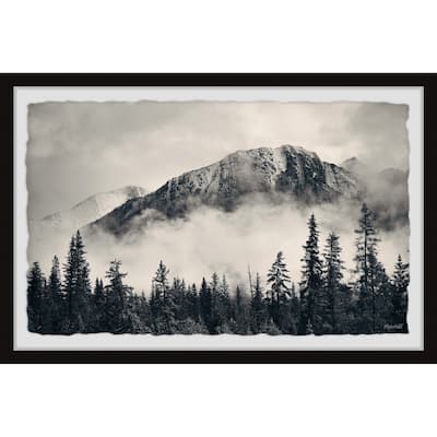 'Rocky Mountain' Framed Painting Print