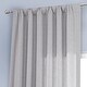 preview thumbnail 16 of 101, Exclusive Fabrics Italian Faux Linen Curtain (1 Panel)