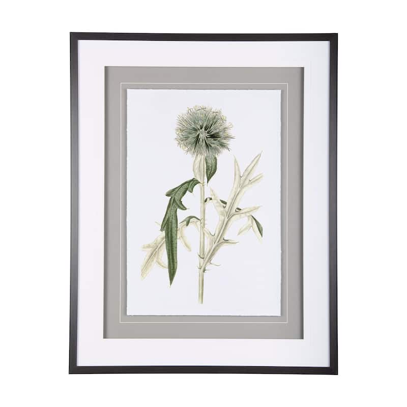 Soft Blue Botanicals VI Framed Art Print