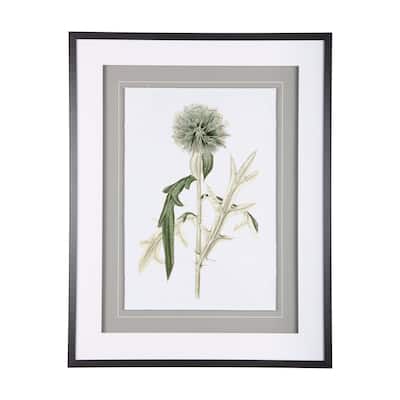 Soft Blue Botanicals VI Framed Art Print
