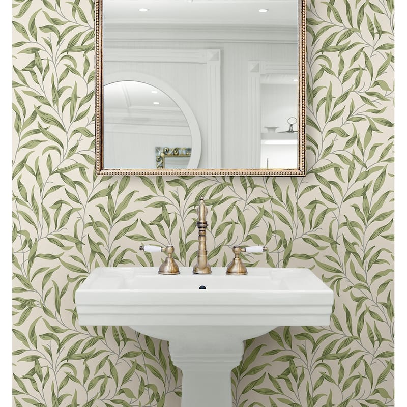 NextWall Willow Trail Peel and Stick Wallpaper