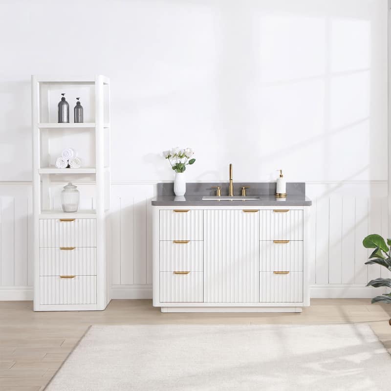 Miseno MV-NM-704148 Cadiz 48" Free Standing Single Basin Vanity Set