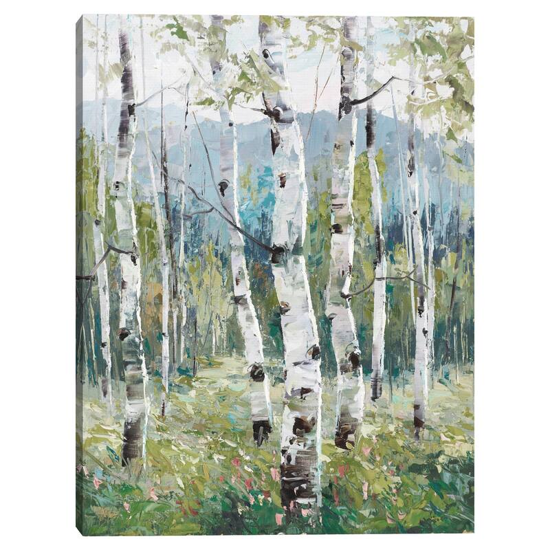 Spring Greens Light by Dean Bradshaw Canvas Art Print