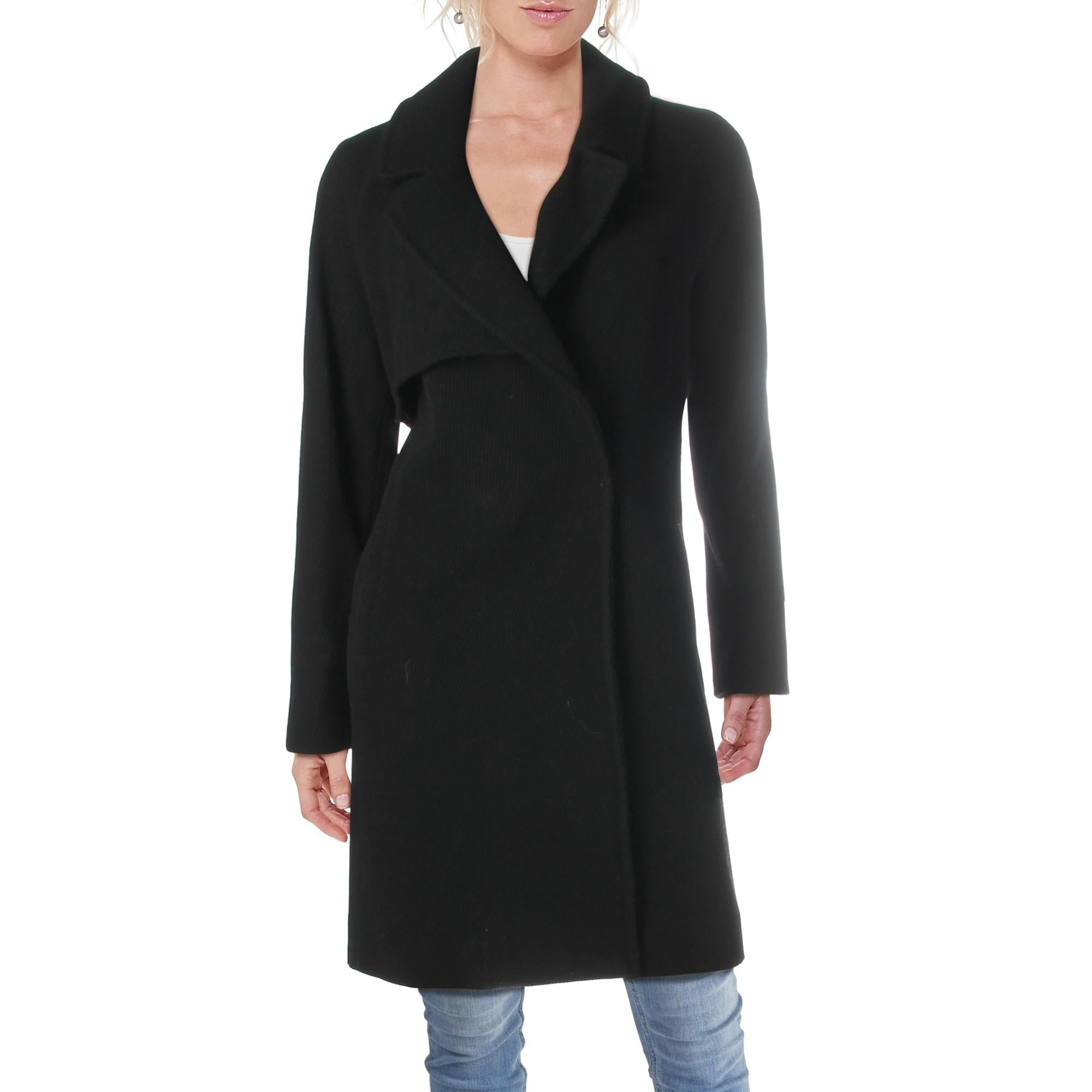 Andrew Marc Womens Kalon Trench Coat