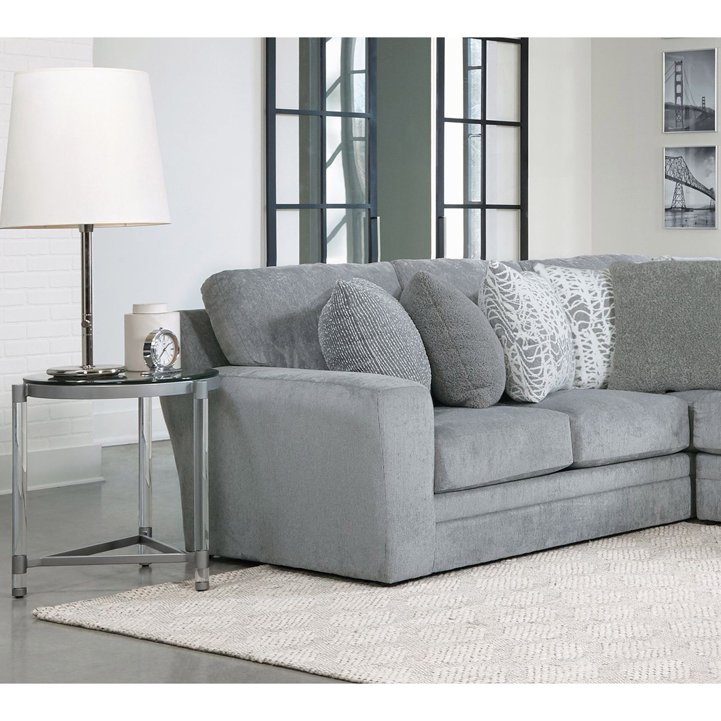 Crosby 2 piece modular sectional hotsell