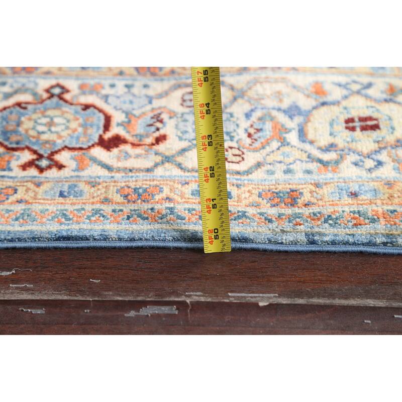 Vegetable Dye Floral Ziegler Traditional Area Rug Wool Hand-knotted - 5'11" x 8'11"