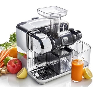 Omega CUBE300SX Cube Slow Masticating Compact  200W Juicer Certified