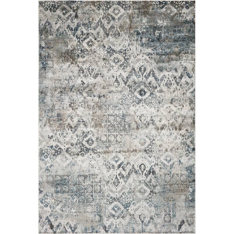 The Curated Nomad Hartvien Distressed Luna Rug - 8'9" x 13'