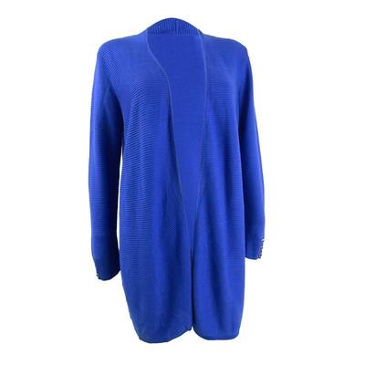 Kasper Women's Open-Front Cardigan