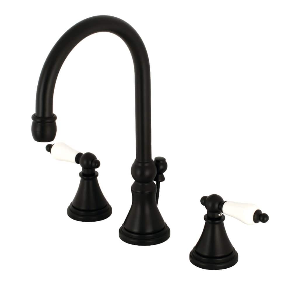 Kingston Brass Governor 1.2 GPM Deck Mounted Bathroom Faucet with