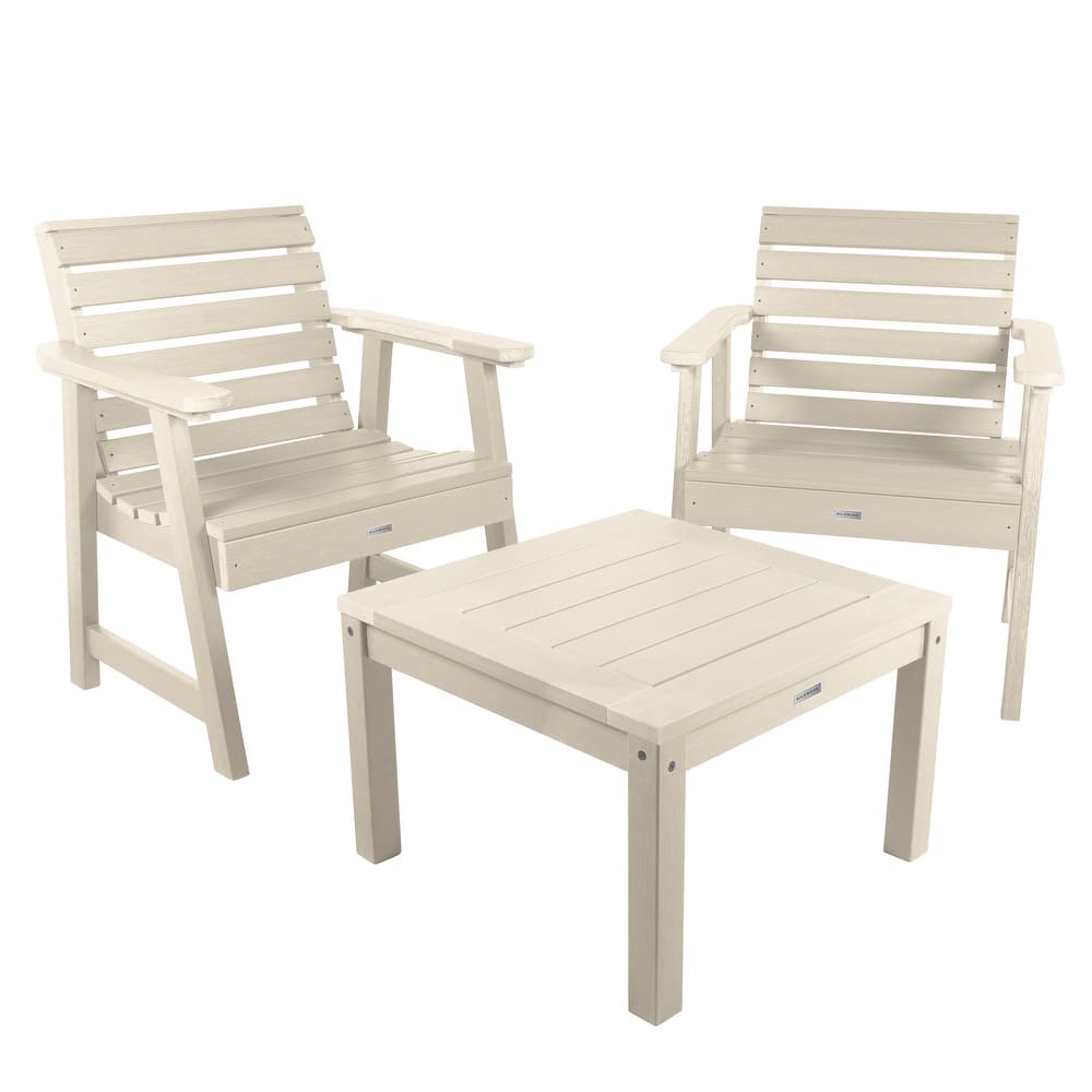 HIGHWOOD Weatherly Garden Chairs Conversation Set
