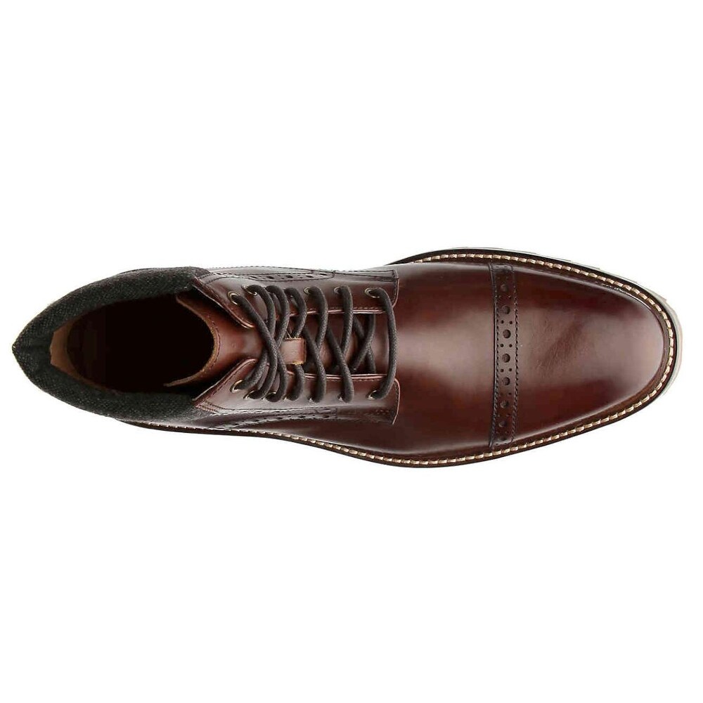 warfield & grand porter cap toe boot
