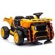 preview thumbnail 10 of 35, 24V Kids Two-Seater Ride-On Truck with 400W Motor, Electric Dump, Bluetooth, MP3 Music, and LED Lights ,Ages 3+