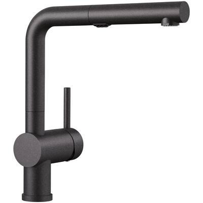 Linus 1.5 GPM Single Hole Pull Out Kitchen Faucet