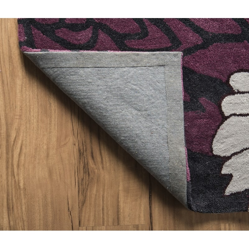 Hand-Tufted Trio Mums Rug Collection