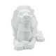 preview thumbnail 6 of 7, Sagebrook Home Modern Polyresin Geometric Lion Figurine - Stylish Decorative Sculpture for Home Decor - 13" x 6" x 8"