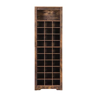 Tall Shoe Cabinet 30 Shoe Cubby Console Free Standing Shoe Organizer With Multiple Storage For Hallway Entryway Bedroom