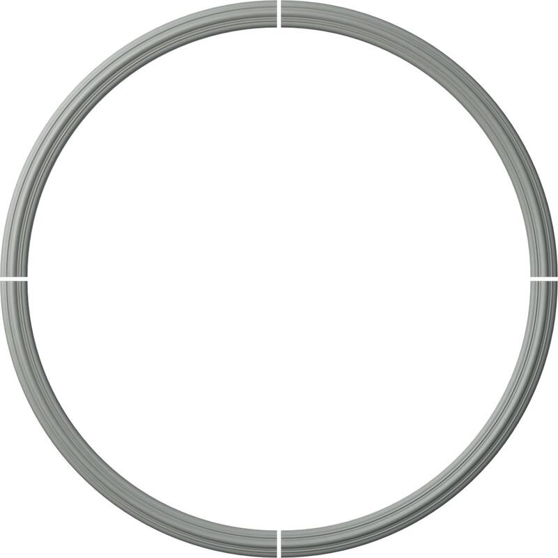 64 1/2"OD x 58"ID x 3 1/4"W x 1"P Traditional Ceiling Ring