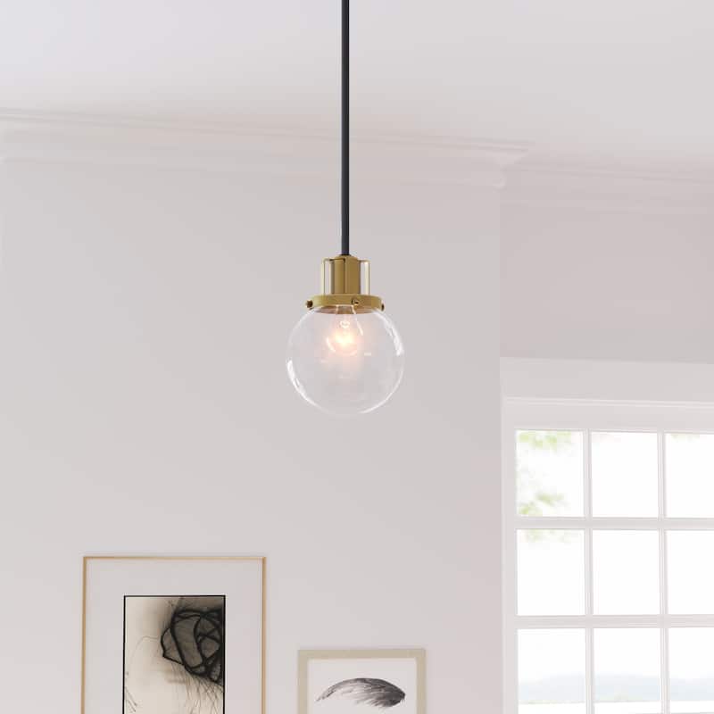 Millennium Lighting Mellrosa 8" Wide Mini Pendant with Clear Glass