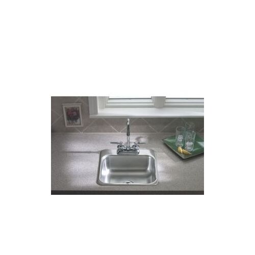 Sterling B155-1 Single Basin Stainless Steel Bar Sink