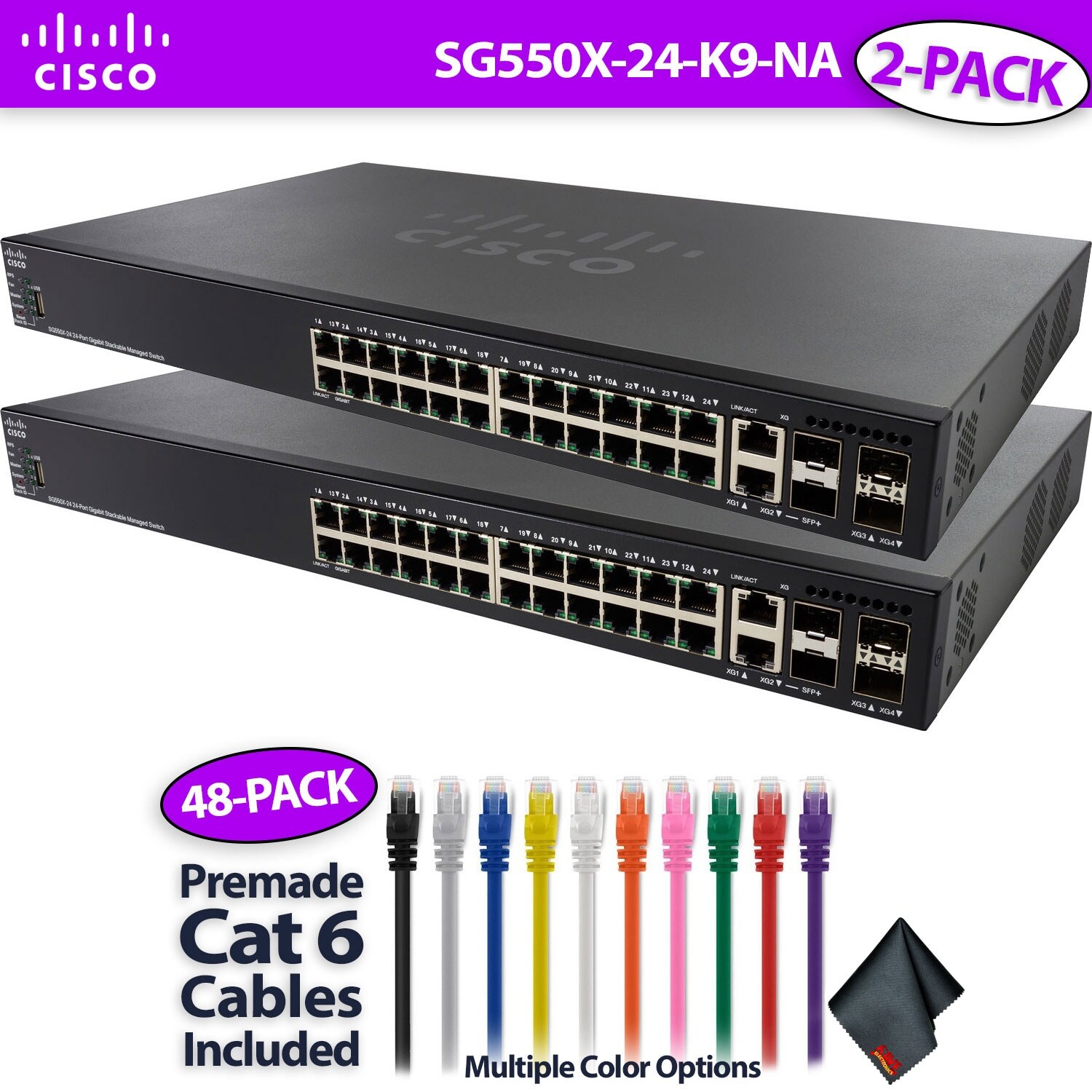 cisco 24 port patch panel cat6