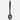 Cuisinart Curve Handle Nylon, Pasta Server,Black,1 EA, 14.5"
