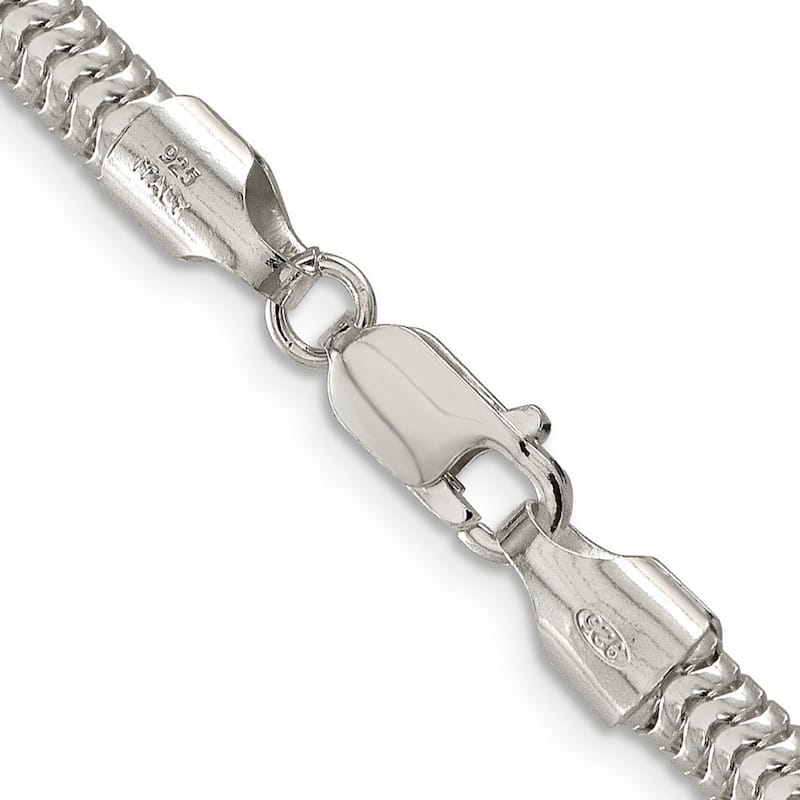 Curata 925 Sterling Silver Polished 5mm Snake Chain Necklace