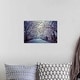 preview thumbnail 22 of 28, Great Big Canvas "Cherry blossoms in Central Park's in New York City." Muted Blue Black Wrapped Canvas Print Wall Artwork
