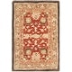 preview thumbnail 34 of 35, SAFAVIEH Handmade Anatolia Adella Traditional Oriental Hand-spun Wool Rug 2' x 3' - Rust/Green - Rectangle