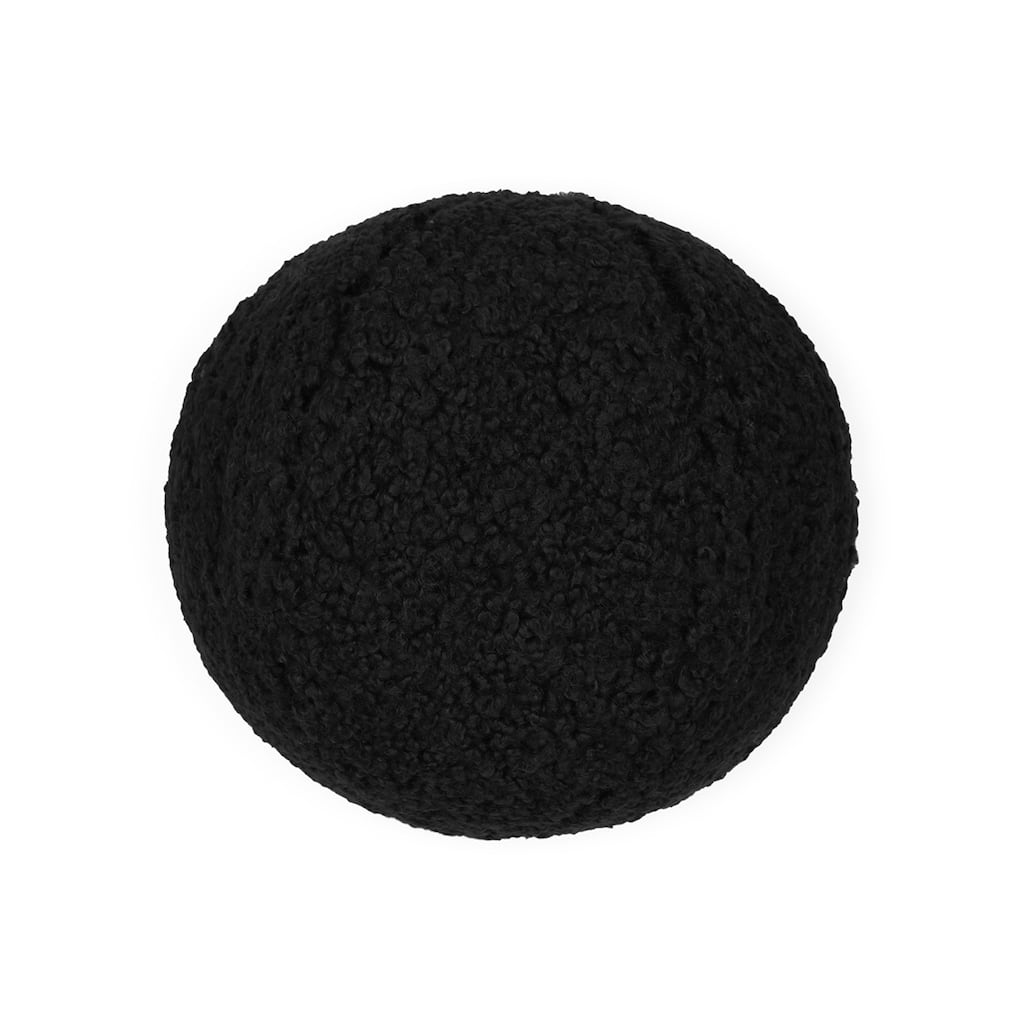 Poodle Ball Jet Decorative Throw Pillow