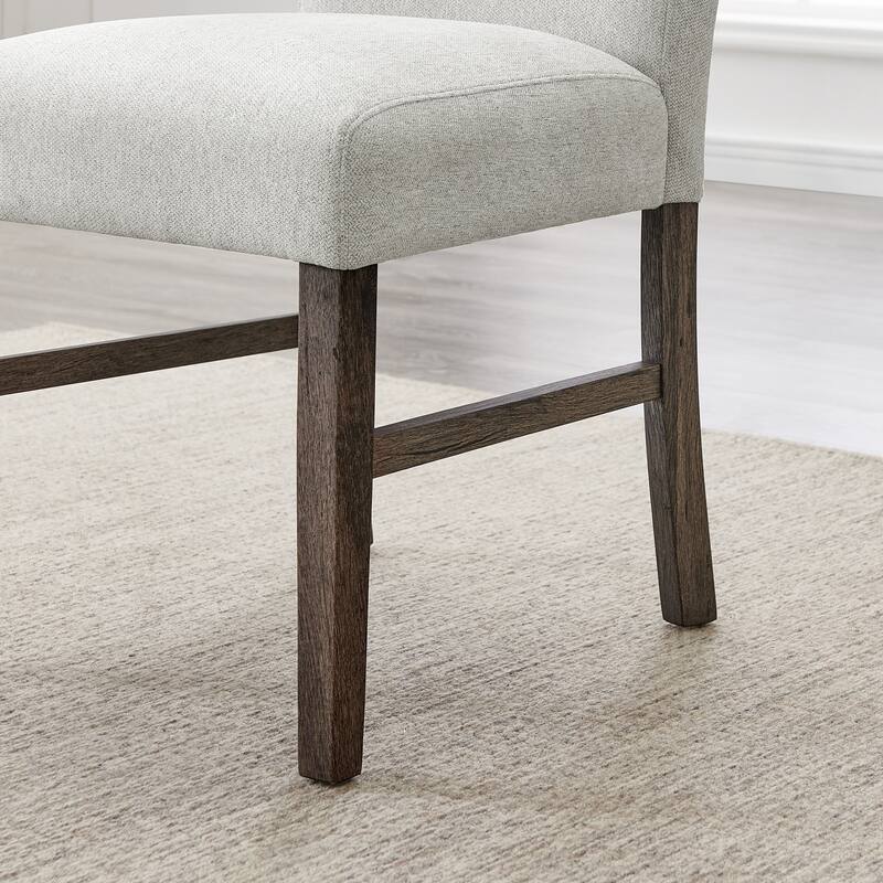 Roundhill Furniture Sorlen Modern 5-Piece Dining Set, 3D Faux Concrete Table with 4 Chairs